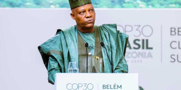 Shettima returns to Abuja after COP30 outing