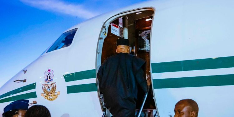 Shettima departs South Africa to represent Tinubu at AU-EU summit in Angola