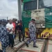 Train derails in Kogi, Police secure stranded passengers