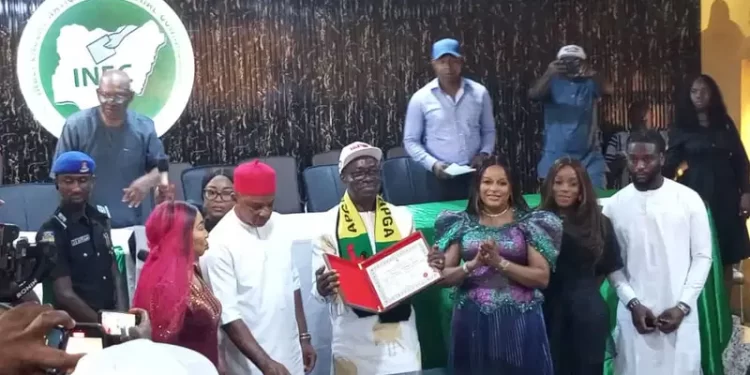 Soludo, Deputy receive Certificate of Return from INEC