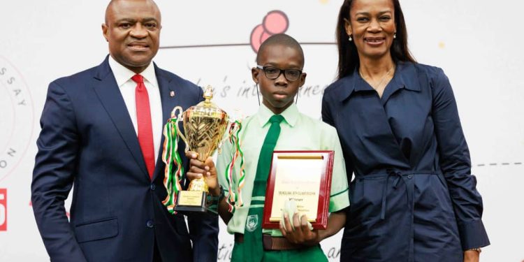 13-year-old student, Seth, wins UBA Foundation essay competition