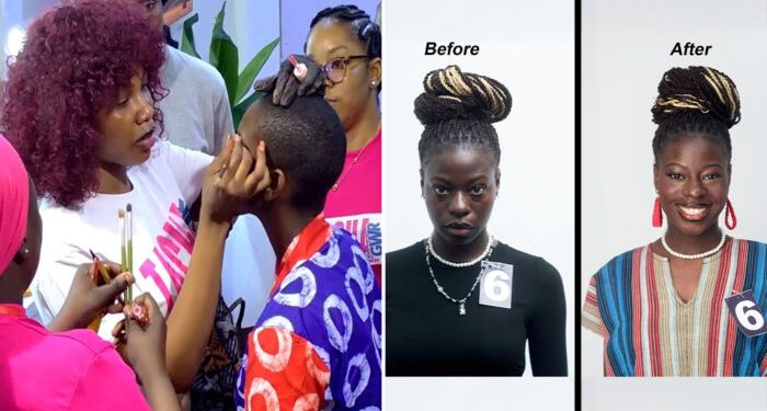 Tacha sets two Guinness World Records for makeovers