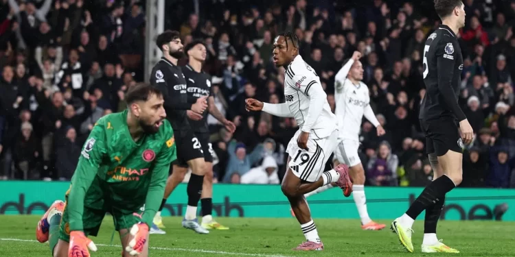 EPL: Chukwueze, Iwobi net in Fulham nine-goal thriller versus Man City