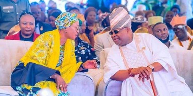 First Lady Remi Tinubu rues stage fiasco with Gov. Adeleke
