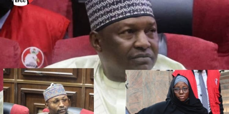 Court orders remand of ex-AGF Malami, son, wife in Kuje prison