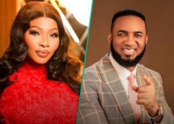 Pastor keeps mum as actress shares alleged nude photo