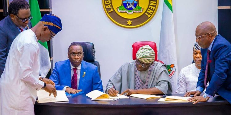 Sanwo-Olu signs 2026 Lagos budget into law