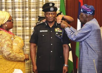 BREAKING: Tinubu decorates Disu as acting Police IG