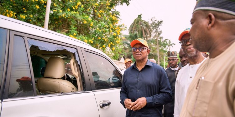BREAKING: Gunmen attack Peter Obi, Odigie-Oyegun, other ADC chiefs