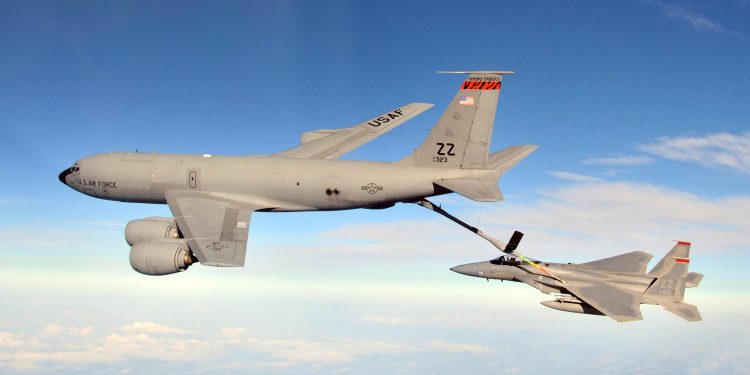 US military refueling aircraft crashes in Iraq