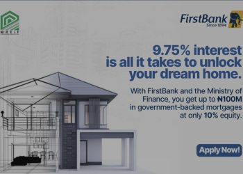 FirstBank boosts home ownership for Nigerians with single-digit interest rate loan