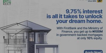 FirstBank boosts home ownership for Nigerians with single-digit interest rate loan