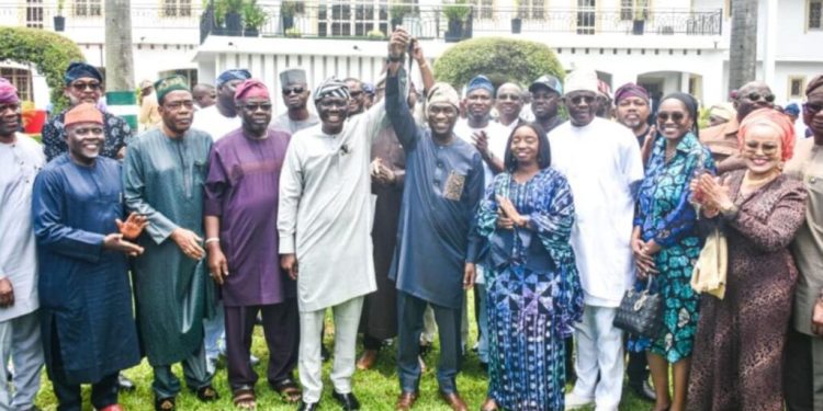 2027: Sanwo-Olu endorses Hamzat for Lagos governor