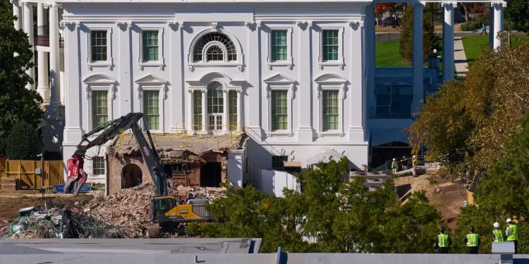 Court orders Trump to halt White House ballroom construction