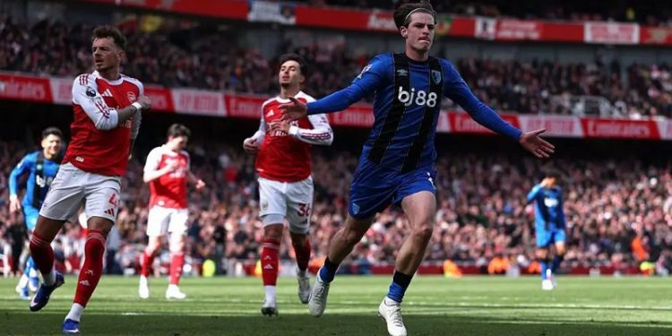 EPL: Arsenal’s title lead shrinks after 2-1 defeat to Bournemouth