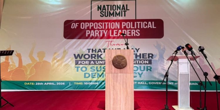 Opposition parties unveil plans to field one presidential candidate in 2027