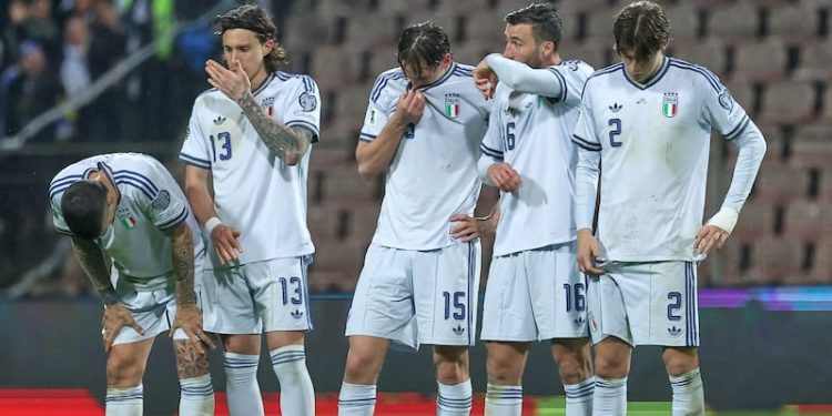 Italy’s World Cup nightmare deepens with shoot-out defeat to Bosnia
