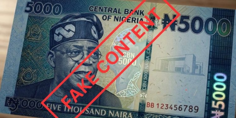CBN dismisses viral N5,000 note featuring President Tinubu’s image