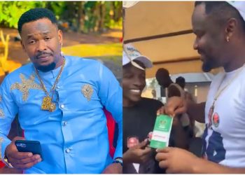 Nollywood actor Zubby Michael joins ADC, picks membership card