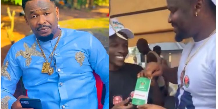 Nollywood actor Zubby Michael joins ADC, picks membership card