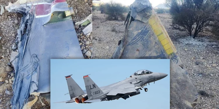 Iranian army searches for pilot of downed US fighter jet