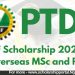 PTDF screens 424 overseas scholarship candidates in NorthEast