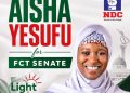 Aisha Yesufu dumps ADC for NDC, declares for FCT senatorial seat