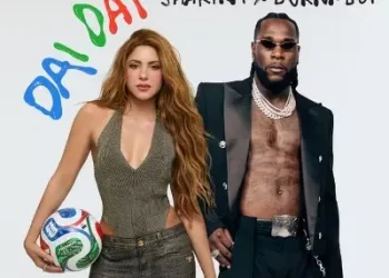 Shakira, Burna Boy release official 2026 FIFA World Cup song ‘Dai Dai’