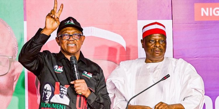 Peter Obi names Kwankwaso as running mate
