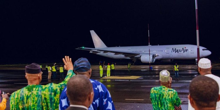 Ogun pilgrims arrive in Saudi Arabia via Gateway Airport
