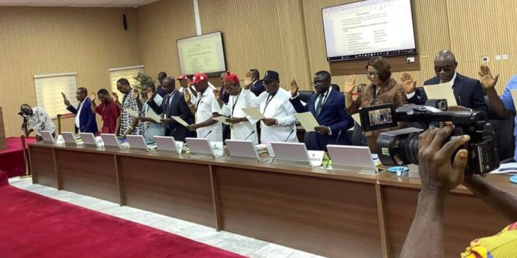 Soludo reshuffles power structure, swears in 18 Commissioners
