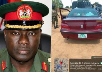 Terrorists kidnap Army Major General, wife in Katsina