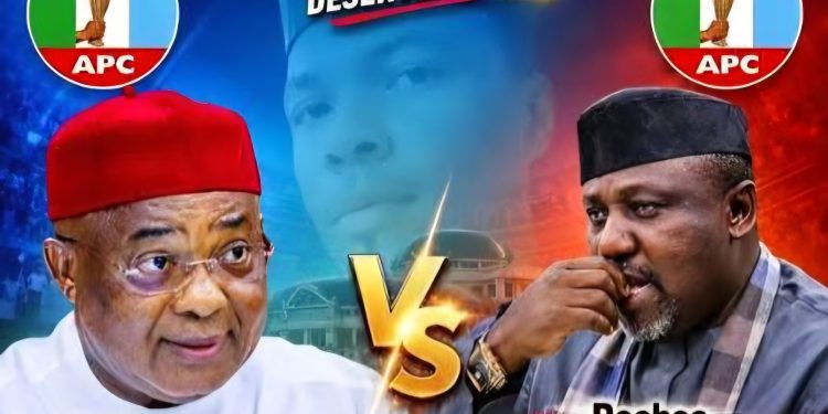 Uzodimma defeats Okorocha in Imo APC senatorial primary