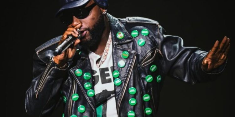 Davido turns global stage into protest over Oyo school kidnappings