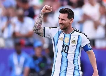 Messi equals World Cup goals record with hat-trick in Argentina win