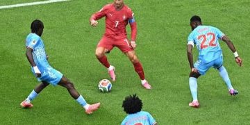 DR Congo earn historic World Cup point, hold Ronaldo’s Portugal to 1-1 draw