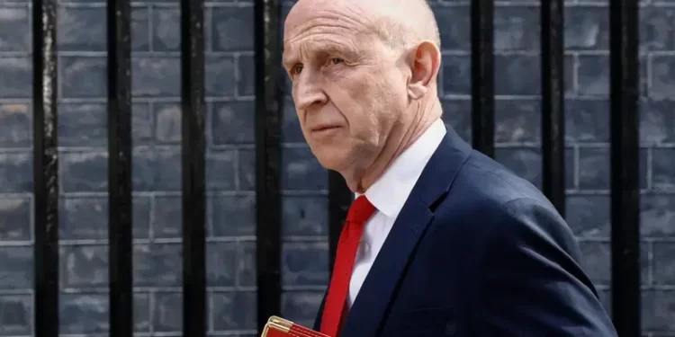 UK Defence Minister resigns with stinging rebuke of PM Starmer
