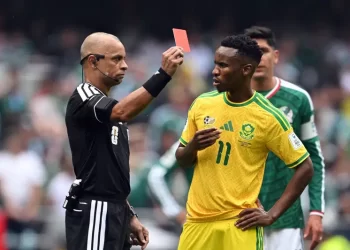 Three red cards in World Cup opening game as Mexico beat South Africa 2-0