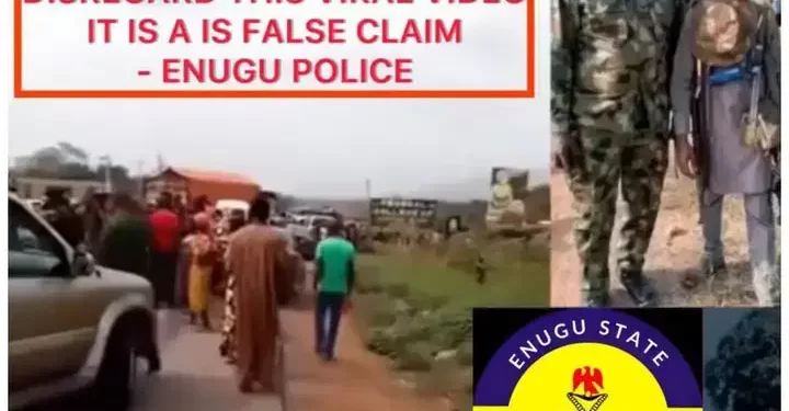 Enugu Police debunk viral video of herdsmen killing at Awgu Junction