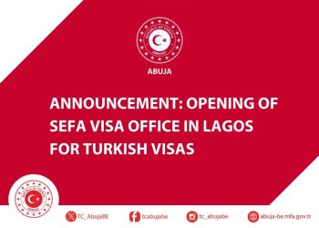 Türkiye opens a new visa application centre in Lagos