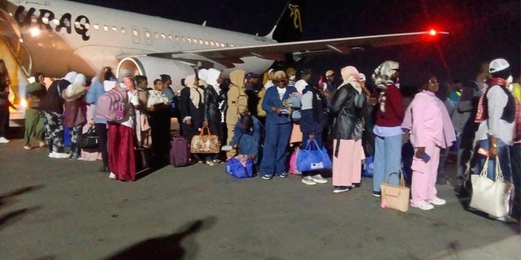 Two children return alone as IOM evacuates 182 Nigerians from Libya