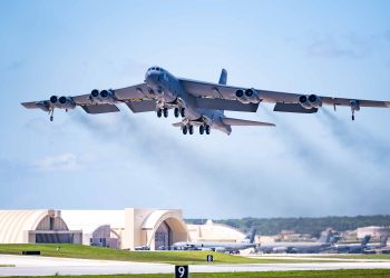US B-52 bomber crashes after take-off from base