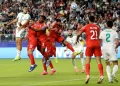 Jordan leave spotless locker room, gifts after World Cup defeat