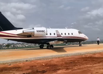 NCAA grounds aircraft after landing on Delta road