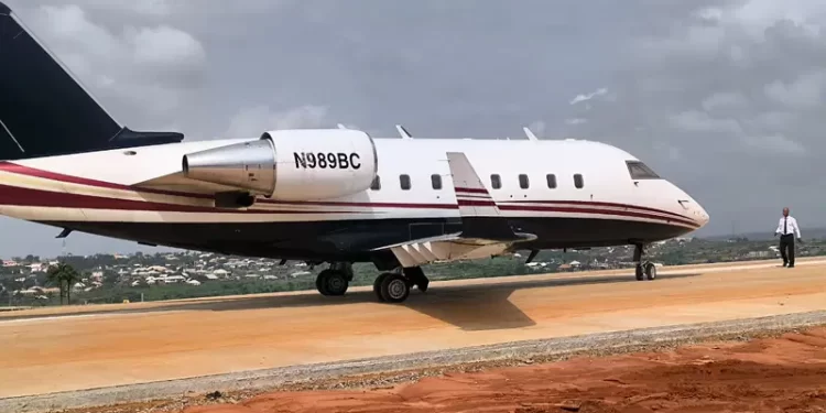 NCAA grounds aircraft after landing on Delta road