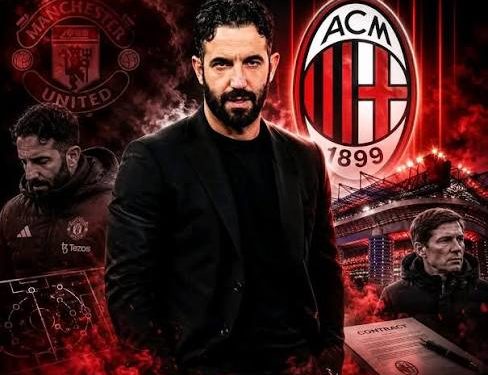 AC Milan appoint Ruben Amorim as head coach after Man Utd exit