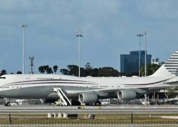 US bids goodbye to Air Force One as Trump’s Qatari jet awaits takeoff
