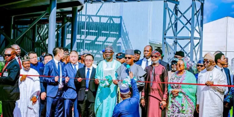 FG unveils lithium plant in Nasarawa