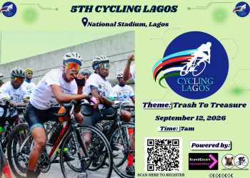 ‎5th Cycling Lagos: Organizers open online registration portal ahead of September 12 Grand Finale