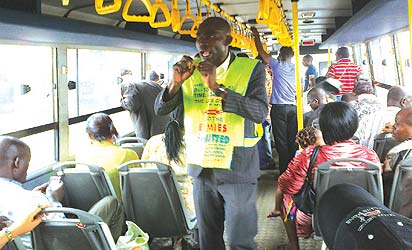 Senate bans preaching, hawking in commercial buses, approves N50,000 fine